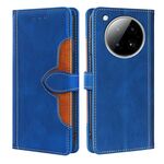 Per Infinix Zero 40 4G Custodia in pelle con fibbia magnetica Skin Feel (blu)
