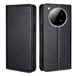 Per Infinix Zero 40 4G Gloss Oil Solid Color Magnetic Leather Phone Case (Nero)