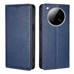 Per Infinix Zero 40 4G Gloss Oil Solid Color Magnetic Leather Phone Case (Blu)