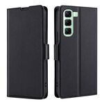 Per Infinix Hot 50 5G Custodia in pelle con fibbia laterale ultra sottile e flip orizzontale (nero)