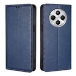 Per Redmi 14C 4G Custodia magnetica in pelle tinta unita lucida Oil (blu)