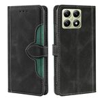 Per Xiaomi 14T 5G Custodia in pelle con fibbia magnetica Skin Feel (nero)