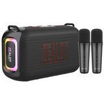 Zealot S85M 50W Altoparlante Bluetooth portatile per esterni con doppio microfono (nero)