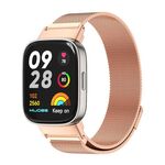 Per Redmi Watch 3 Mijobs Milan cinturino in metallo magnetico (oro rosa)