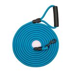 Sh36 Corda per arrampicata su roccia Guinzaglio per animali domestici Corda per tracciamento addestramento cani lunga e audace, dimensioni: 3 m (10 mm azzurro)