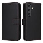 Per Samsung Galaxy S25 5G BETOPNICE BN-005 2 in 1 Custodia staccabile in vera pelle (nero)