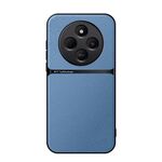 Per Redmi 14C 4G Custodia per telefono antiurto magnetica in pelle Litchi a copertura totale (blu)