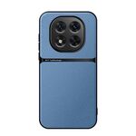Per Redmi Note 14 Pro+ 5G Custodia per telefono antiurto magnetica in pelle Litchi a copertura totale (blu)