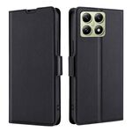 Per Xiaomi 14T 5G Custodia per telefono in pelle con fibbia laterale ultra sottile e flip orizzontale (nero)