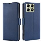Per Xiaomi 14T 5G Custodia per telefono in pelle con fibbia laterale ultra sottile e flip orizzontale (blu)