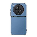 Per OPPO Find X8 Custodia per telefono antiurto magnetica in pelle Litchi con copertura completa (blu)