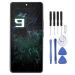 Per Asus ROG Phone 9 5G AMOLED Schermo LCD originale con digitalizzatore Assemblaggio completo (Nero)