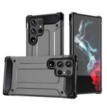 Per Samsung Galaxy S25 Ultra 5G Magic Armor TPU Hybrid PC Phone Case (grigio)