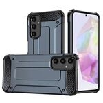 Per Samsung Galaxy S24 FE 5G Magic Armor TPU Hybrid PC Phone Case (blu navy)