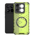 Per Xiaomi 15 Pro Honeycomb Anello Magnetico Antiurto Custodia per Telefono (Verde)