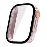 Per Redmi Watch 5 Lite / Watch 5 Active Passa alla custodia protettiva per orologio PC integrata con pellicola ultra temperata (rosa)