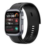 Per Huawei Watch D2 cinturino in silicone (nero)