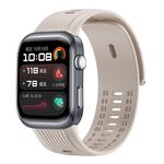 Per Huawei Watch D2 Cinturino da polso in silicone (grigio bianco)