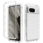 Per Google Pixel 8 Custodia antiurto trasparente sfumata in PC + TPU per telefono (trasparente)