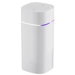 SD08 600ml Umidificatore per auto di grande capacità USB Diffusore di aromaterapia a doppio spruzzo (bianco)