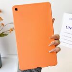 Per Samsung Galaxy Tab A9+ 2023 X210 Custodia per tablet in TPU delicato sulla pelle con spray all'olio (arancione)