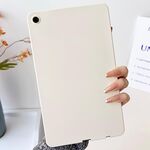 Per Samsung Galaxy Tab A9+ 2023 X210 Custodia per tablet in TPU delicato sulla pelle con spray all'olio (bianco latte)
