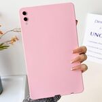 Per Samsung Galaxy Tab S9+ / S9 FE+ / S10+ Custodia per tablet in TPU delicato sulla pelle con spray all'olio (rosa)