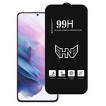 Per Samsung Galaxy S21+ 5G 0,18 mm di altezza in alluminio grande arco schermo intero pellicola in vetro temperato, supporta lo sblocco tramite impronta digitale
