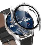 Per Aigo Smart Watch G20 Custodia protettiva per orologio PC integrata con pellicola temperata (trasparente)