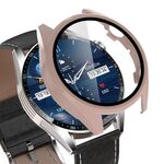 Per Aigo Smart Watch G20 Custodia protettiva per orologio PC integrato con pellicola temperata (rosa)