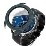 Per Aigo Smart Watch M8 Custodia protettiva per orologio PC integrata con pellicola temperata (verde pino)