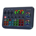 F996 Max Live Streaming / Gaming / Canto Mixer audio Scheda audio microfono USB