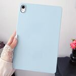 Per Huawei Matepad 11 2023 Custodia per tablet in TPU con spray all'olio e pelle (blu)