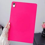 Per Huawei Matepad Air 11.5 Custodia per tablet in TPU delicato sulla pelle con spray all'olio (rosso rosa)