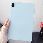 Per Huawei Matepad SE 11 2024 Custodia per tablet in TPU con spray all'olio e pelle delicata (blu)