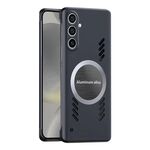Per Samsung Galaxy S24+ 5G Custodia per telefono con raffreddamento al grafene, senza cornice e obiettivo all-inclusive (nero)