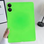 Per Redmi Pad Pro Oil Spray Custodia per tablet in TPU delicata sulla pelle (verde fluorescente)