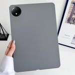 Per Redmi Pad SE 4G 8.7 pollici Custodia per tablet in TPU con spray all'olio e pelle delicata (grigio)