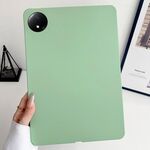 Per Redmi Pad SE 4G 8.7 pollici Custodia per tablet in TPU con spray all'olio e pelle delicata (verde matcha)