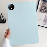 Per Redmi Pad SE 4G 8.7 pollici Custodia per tablet in TPU con spray all'olio e pelle delicata (blu)