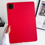 Per Xiaomi Pad 7 Oil Spray Custodia per tablet in TPU adatta alla pelle (rosso)