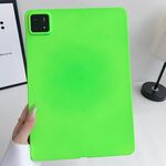 Per Xiaomi Pad 7 Pro Oil Spray Custodia per tablet in TPU delicata sulla pelle (verde fluorescente)