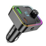 hoco E81 Fantasy PD 30W e trasmettitore FM Bluetooth per auto QC3.0 (nero)