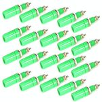 Terminali per rilegatura fai-da-te, verde (20 pezzi in un pacchetto, il prezzo è per 20 pezzi) (verde)