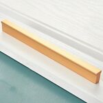 2 PCS 2778-224 Maniglia per guardaroba moderna e semplice per porta dell'armadio (oro)