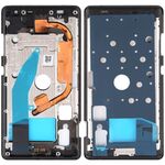 Piastra cornice cornice LCD alloggiamento anteriore per Nokia 8 Sirocco (nero)