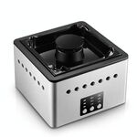 Posacenere Purificatore d'aria Casa Rimozione fumo da interni Piccolo manufatto antifumo da scrivania da tavolo (nero)