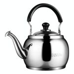Bollitore in acciaio inox Whistle Extra Burning Burning Bold Kettle Teiera Ampia Capacità (Bollitore sole 5.8l)