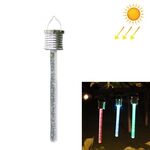 Luce solare colorata a sospensione Lampada da giardino a LED impermeabile per esterni
