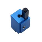 WF6774 Punzone ad angolo retto Scalpello con cerniera incorporata per serratura per porta Strumento per la lavorazione del legno con scanalatura (blu)